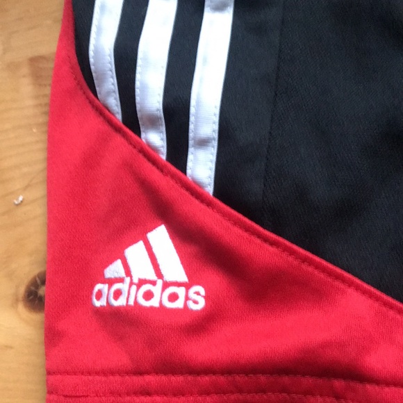 NBA Game worn Chicago Bulls Adidas Practice Shorts Number 6 in ink - Picture 2 of 4